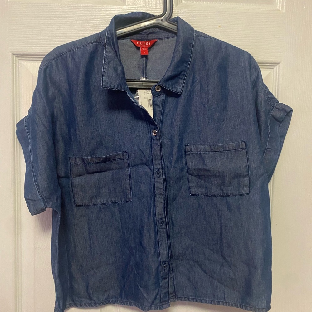 Denim Semi Crop